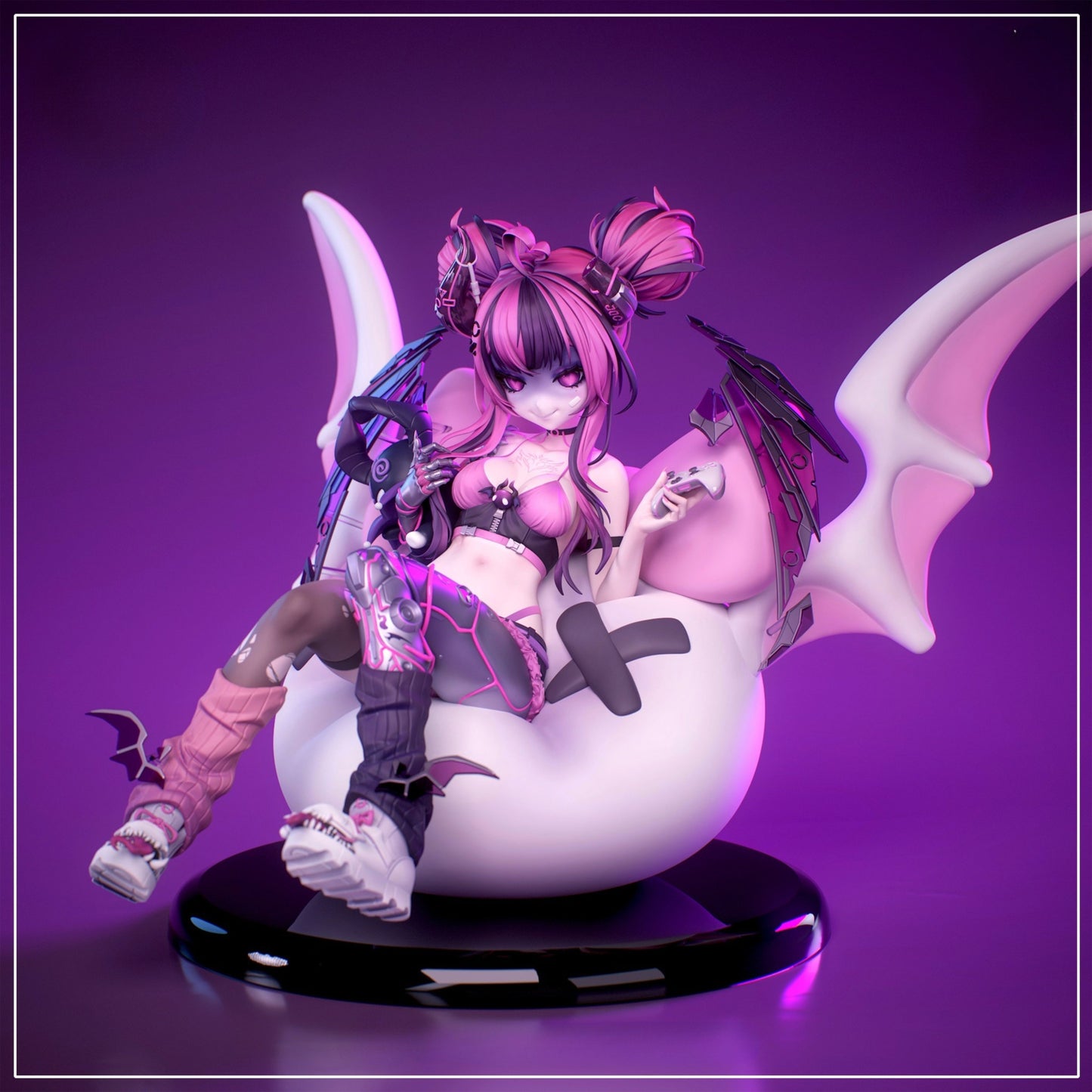 4127 Ironmouse - Virtual YouTuber - STL 3d Print Files