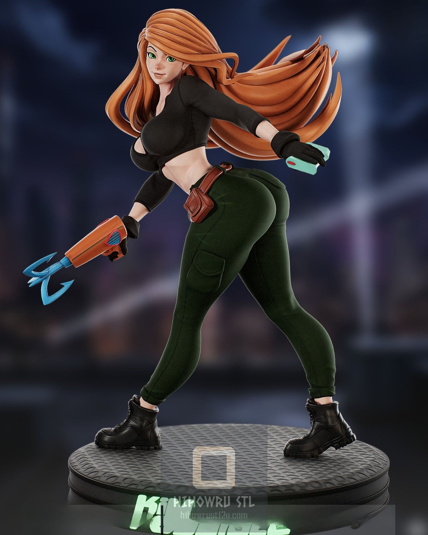 4393 Kim Possible NSFW - STL 3D Print Files