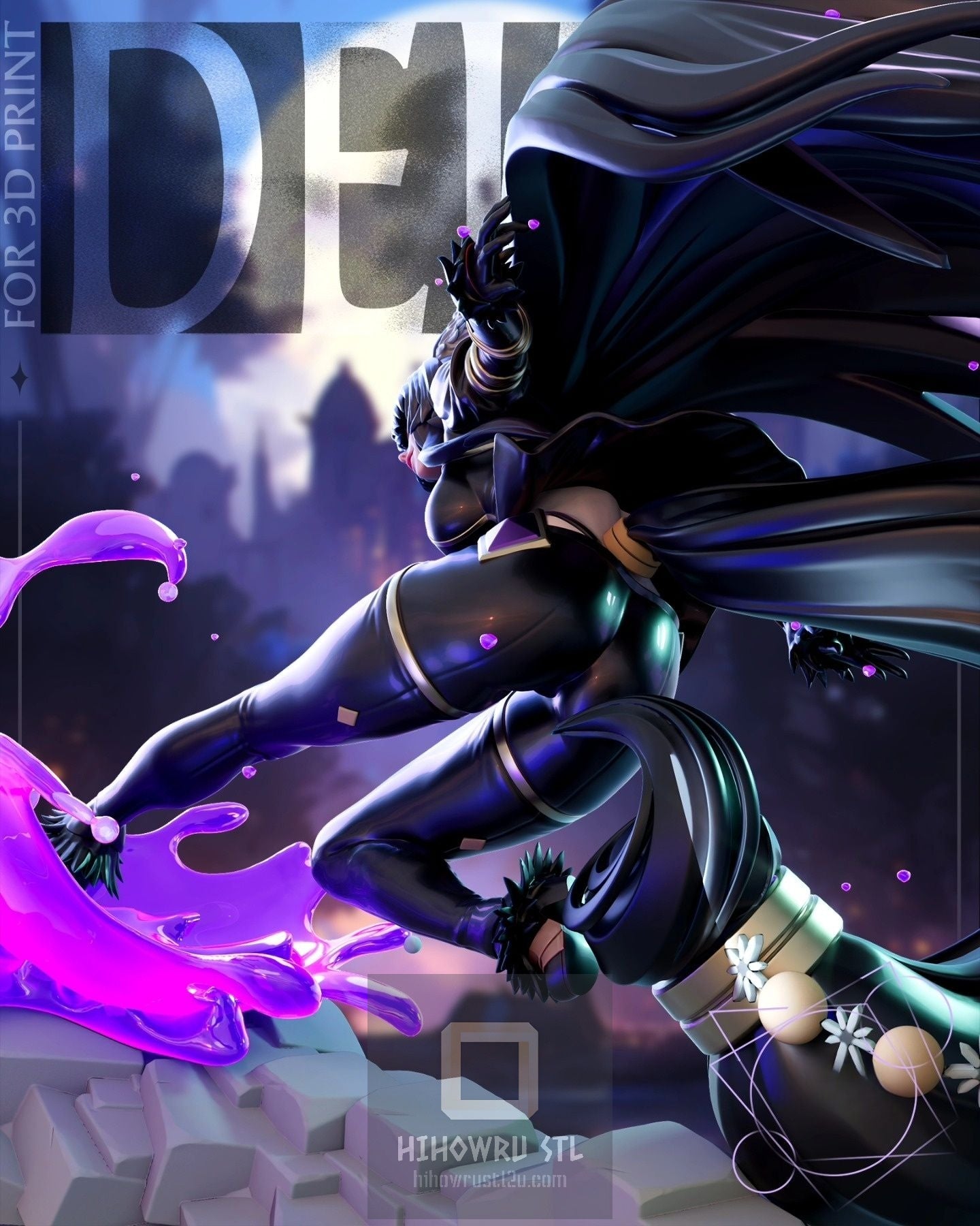 4413 Delta - The Eminence in Shadow - STL 3D Print Files