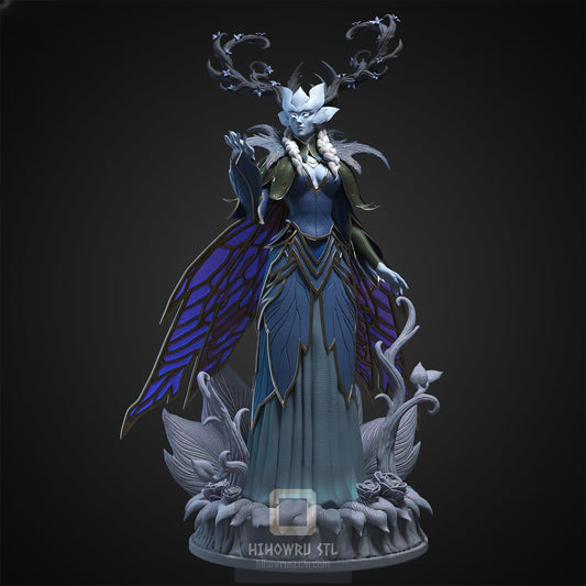 4434 Winter Queen - World of Warcraft - STL 3D Print Files