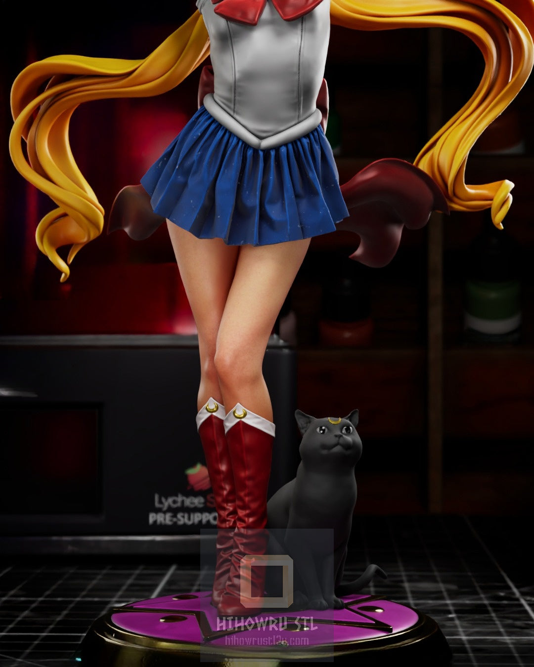4460 Sailor Moon - Usagi Tsukino - STL 3D Print Files