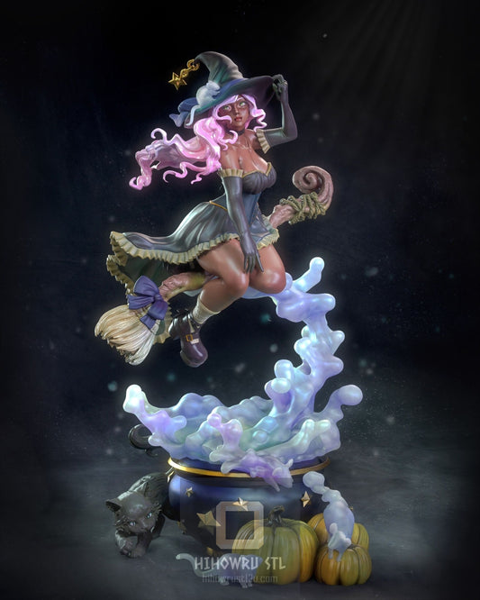 4505 Witch NSFW - STL 3D Print Files