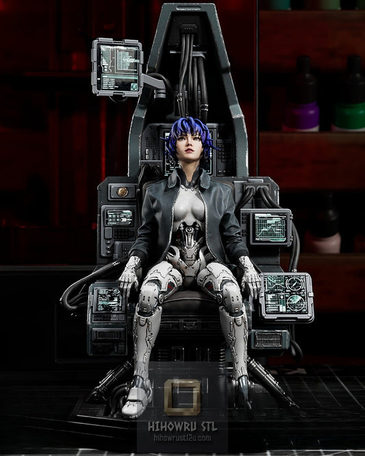 5141 Motoko Kusanagi - Ghost in the Shell - STL 3D Print Files