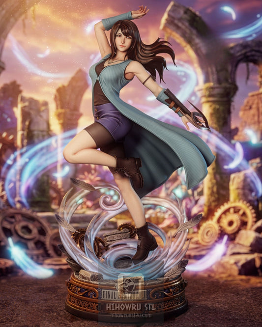 5268 Rinoa Heartilly - Final Fantasy - STL 3D Print Files