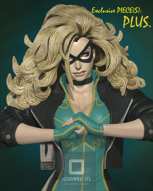 4346 Black Canary - DC Comics - STL 3D Print Files