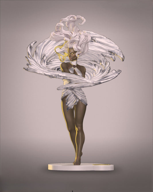 3956 Storm NSFW - X-men - STL 3D Print Files