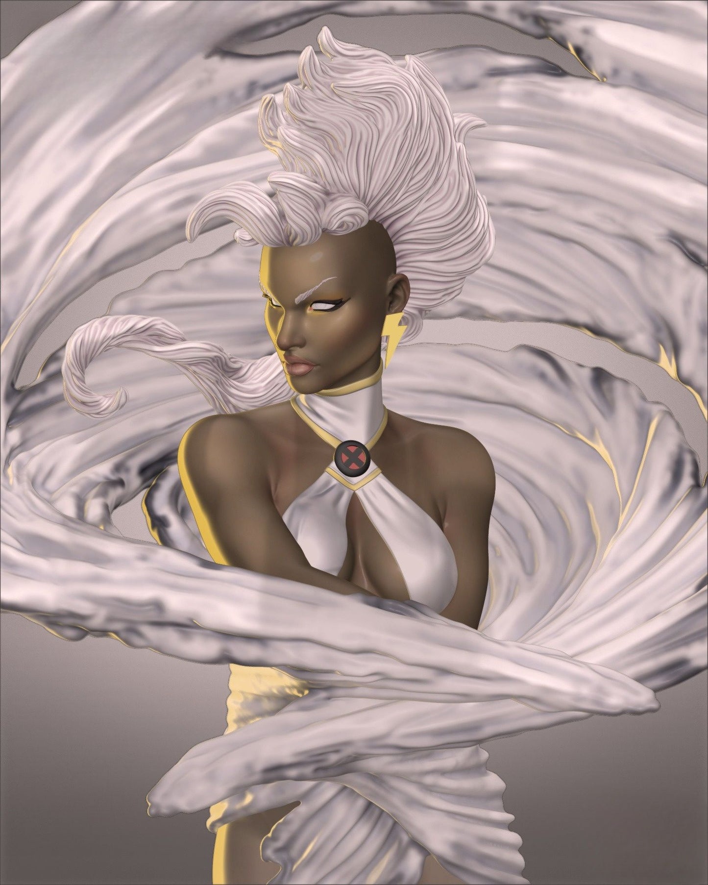 3956 Storm NSFW - X-men - STL 3D Print Files