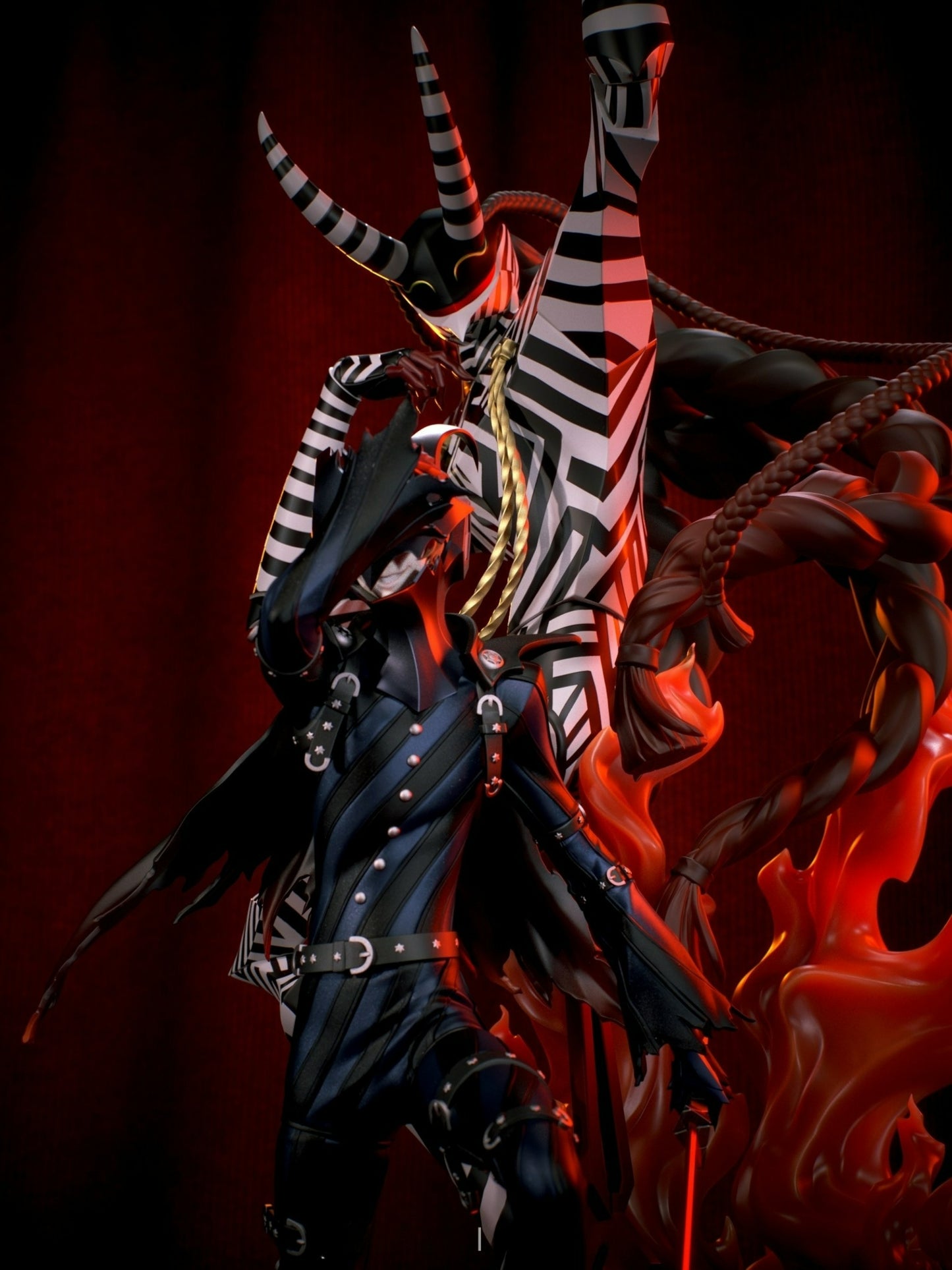 3555 Goro Akechi - Megami Tensei - STL 3D Print Files