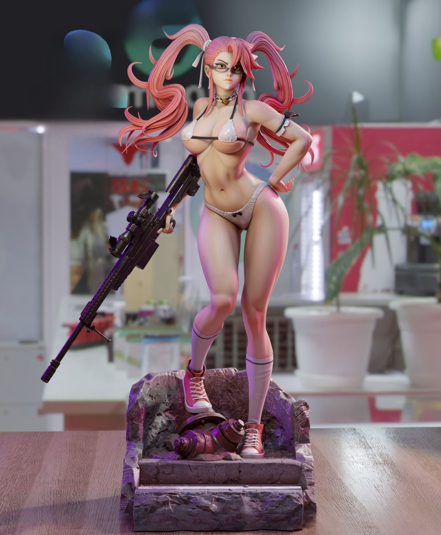 3760 Saya Takagi NSFW - Highschool of the Dead - STL 3D Print Files