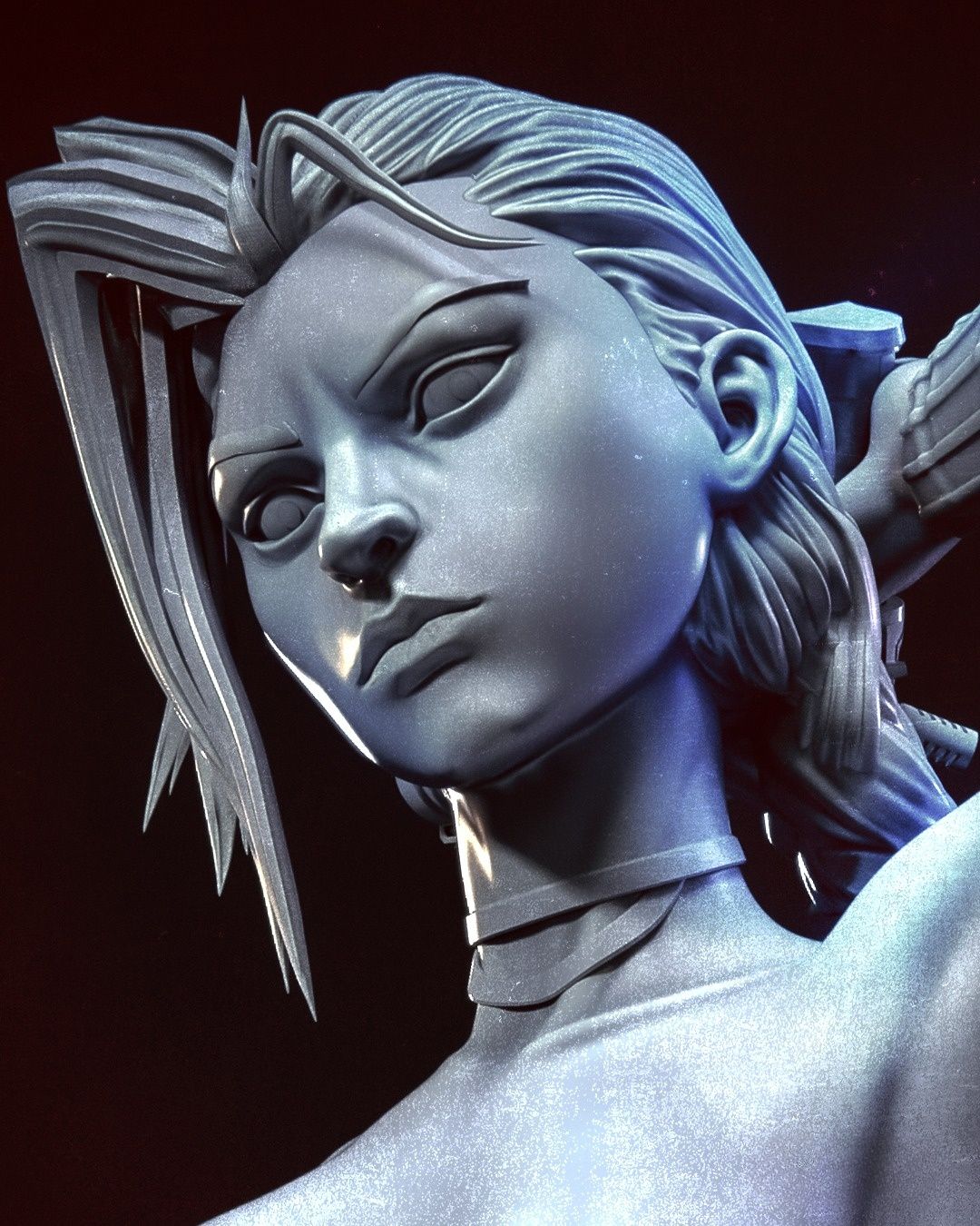 3928 Jinx NSFW - League Of Legends - STL 3D Print Files