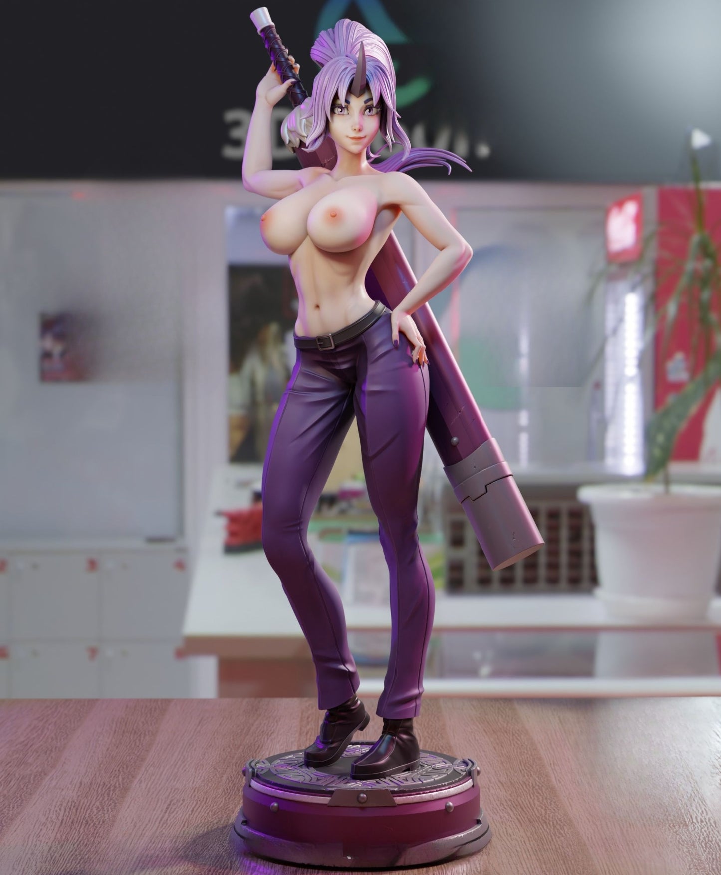 3984 Shion NSFW - Tensei Shitara Slime Datta Ken - STL 3D Print Files