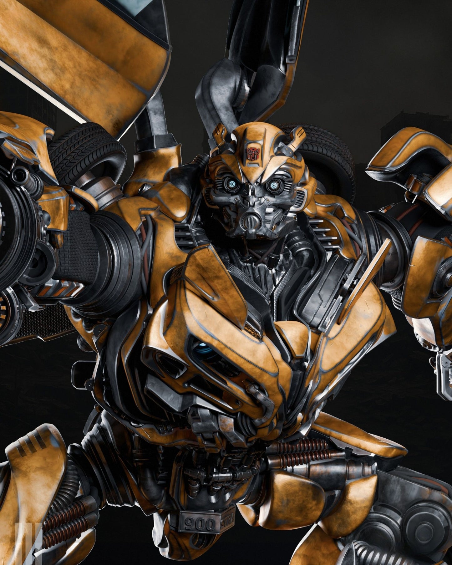 4032 Bumblebee - Transformers - STL 3D Print Files