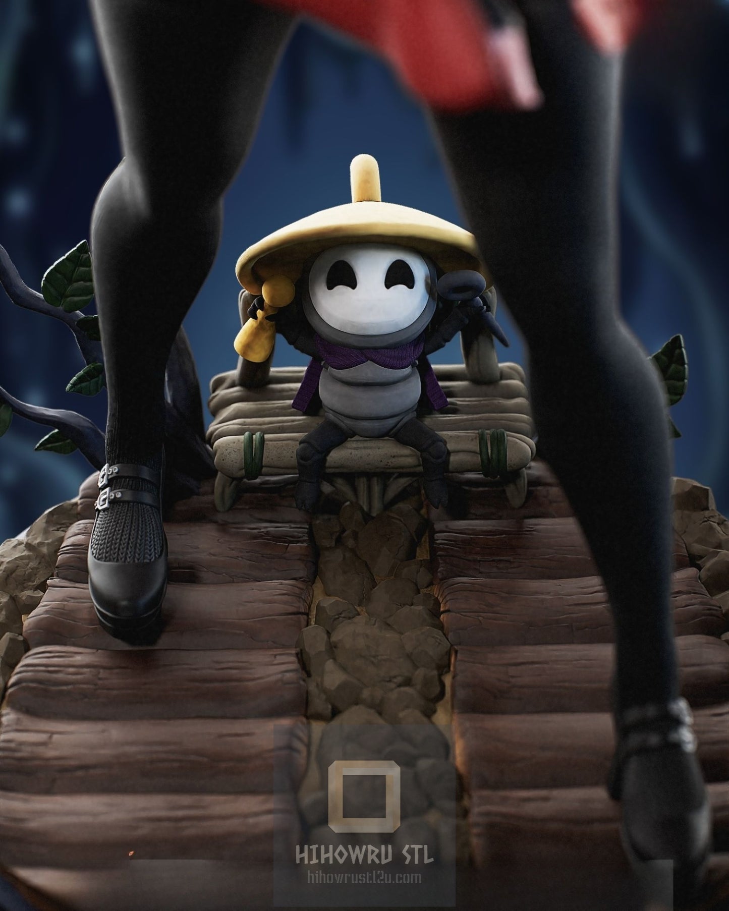 4407 Hornet NSFW - Hollow Knight - STL 3D Print Files