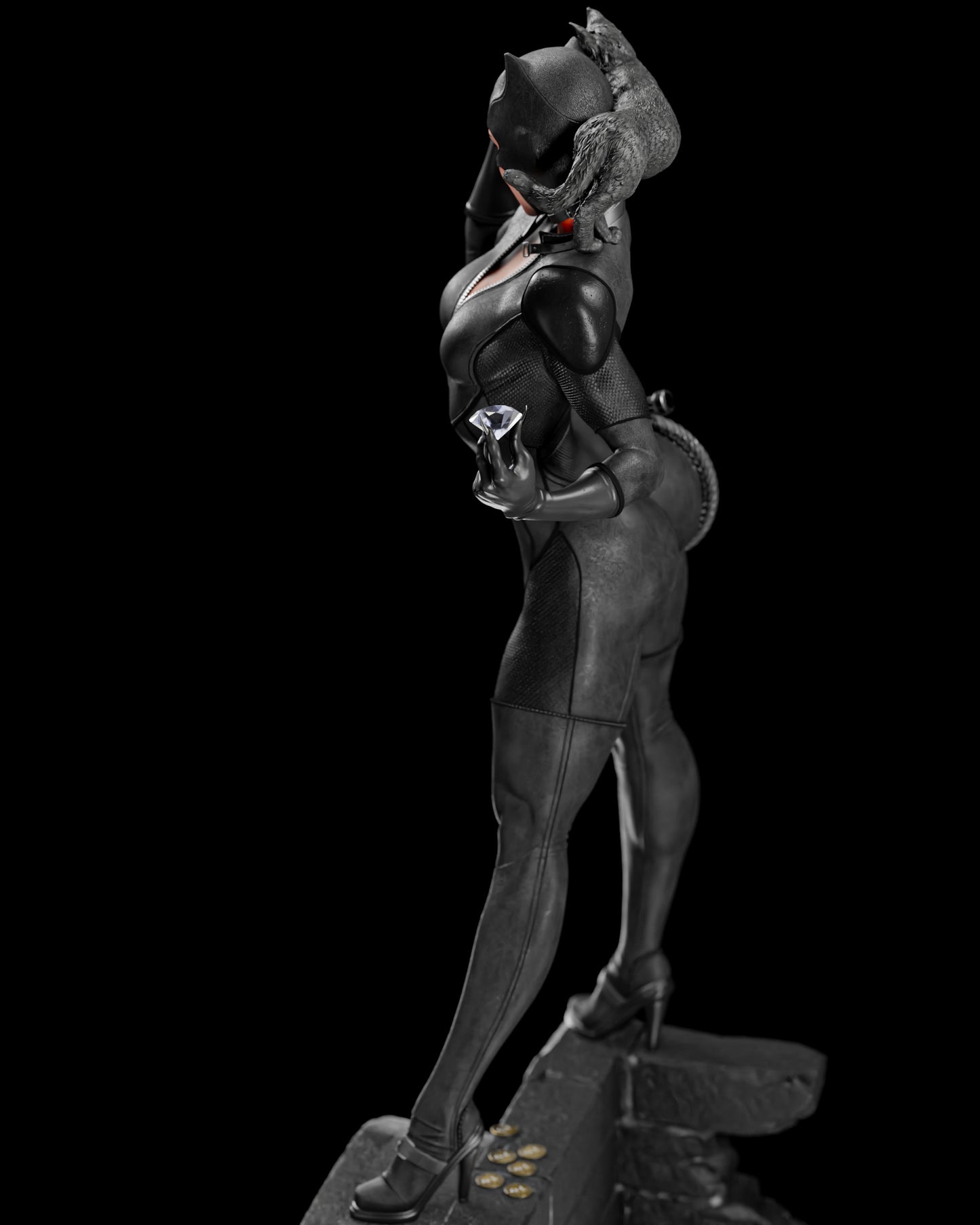 2098 Catwoman - DC COMICS - STL 3D Print Files