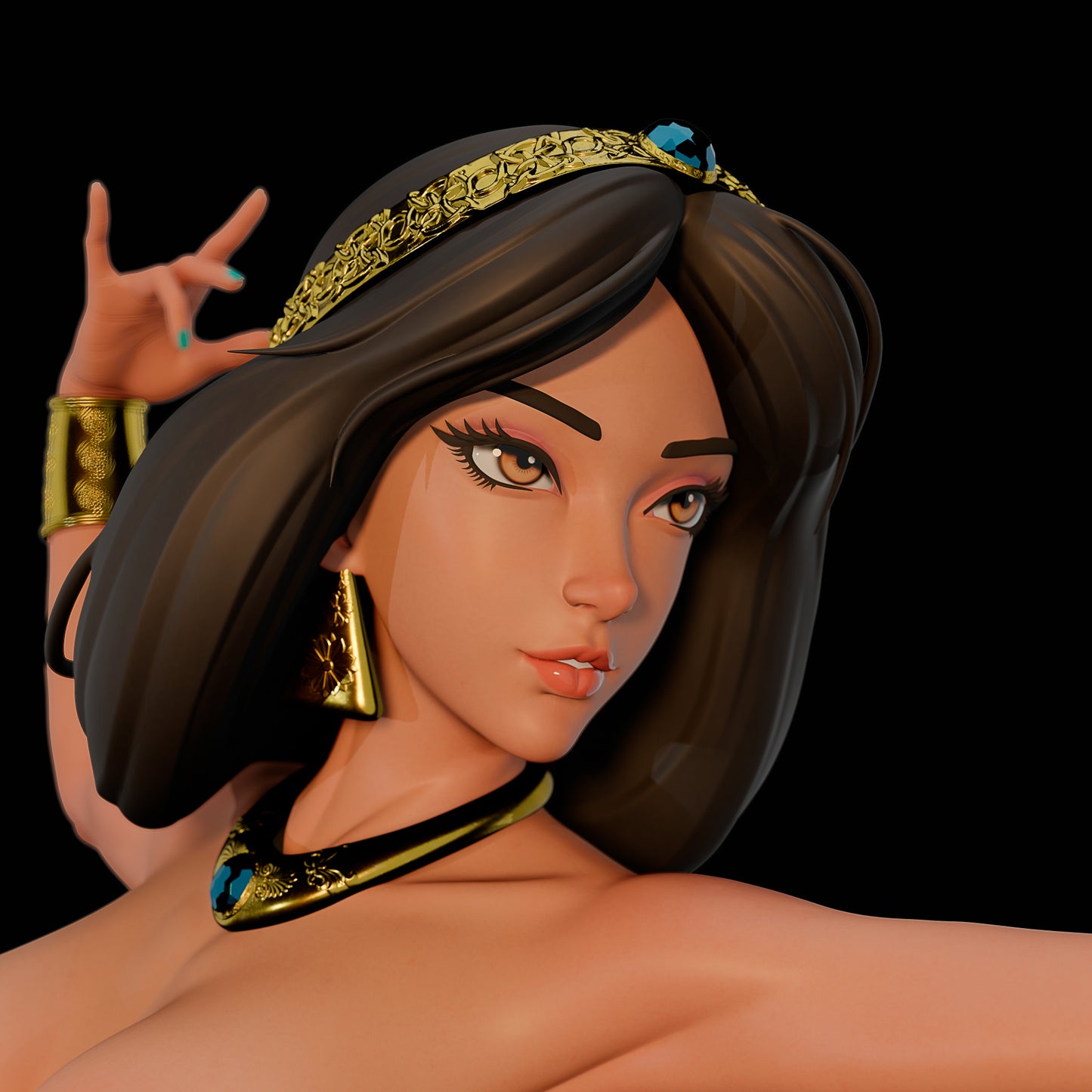4021 Jasmine NSFW - Aladdin - STL 3D Print Files