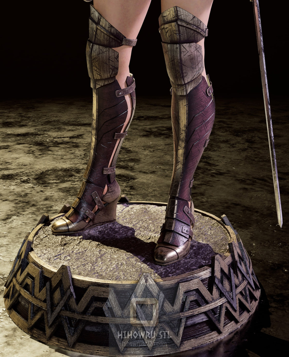5534 Wonder Woman - DC COMICS - STL 3D Print Files