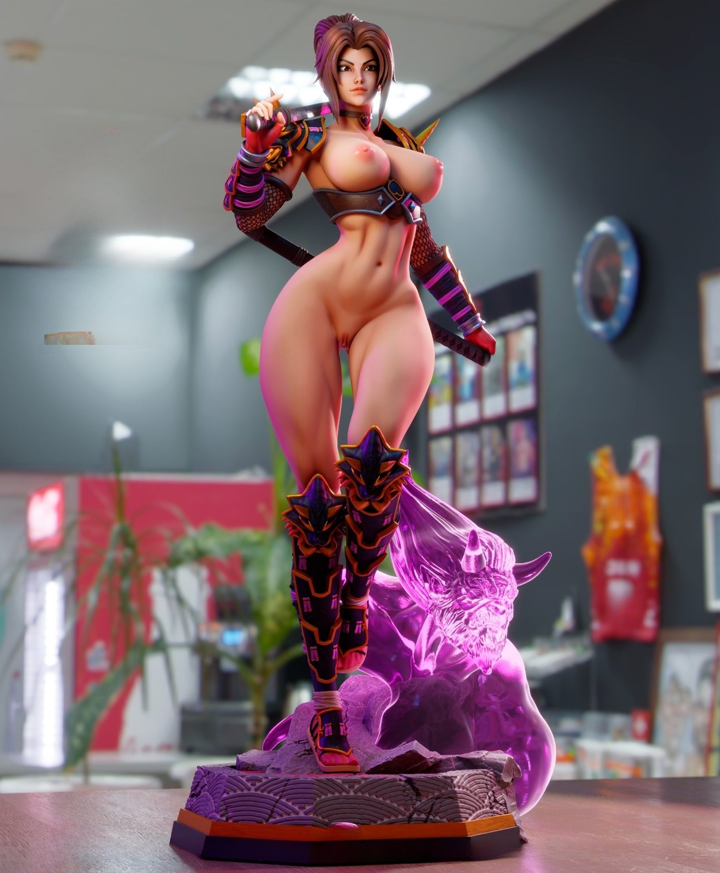 3522 Taki NSFW - Soul Calibur - STL 3D Print Files