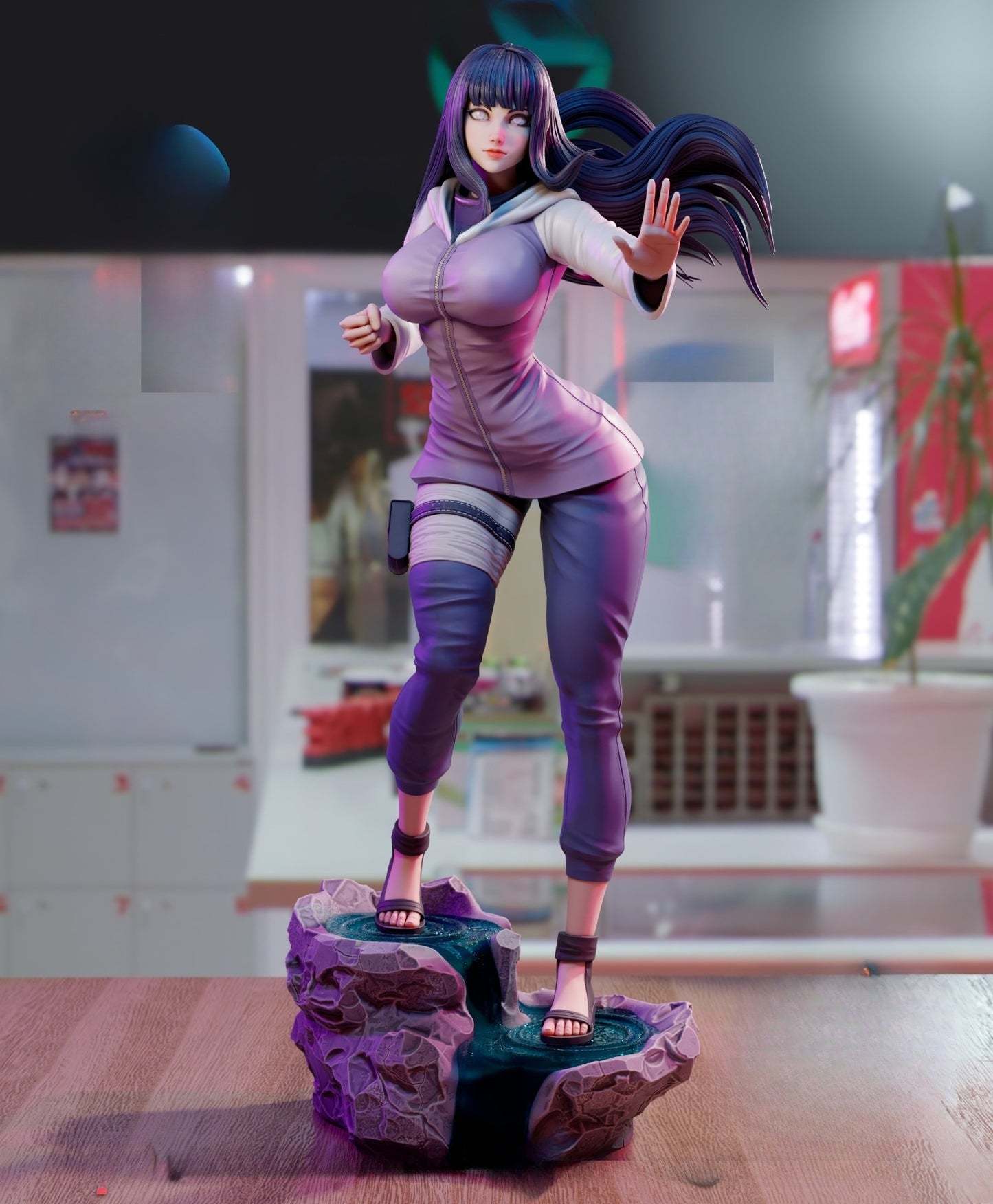 3523 Hinata Hyuga NSFW - Naruto - STL 3D Print Files