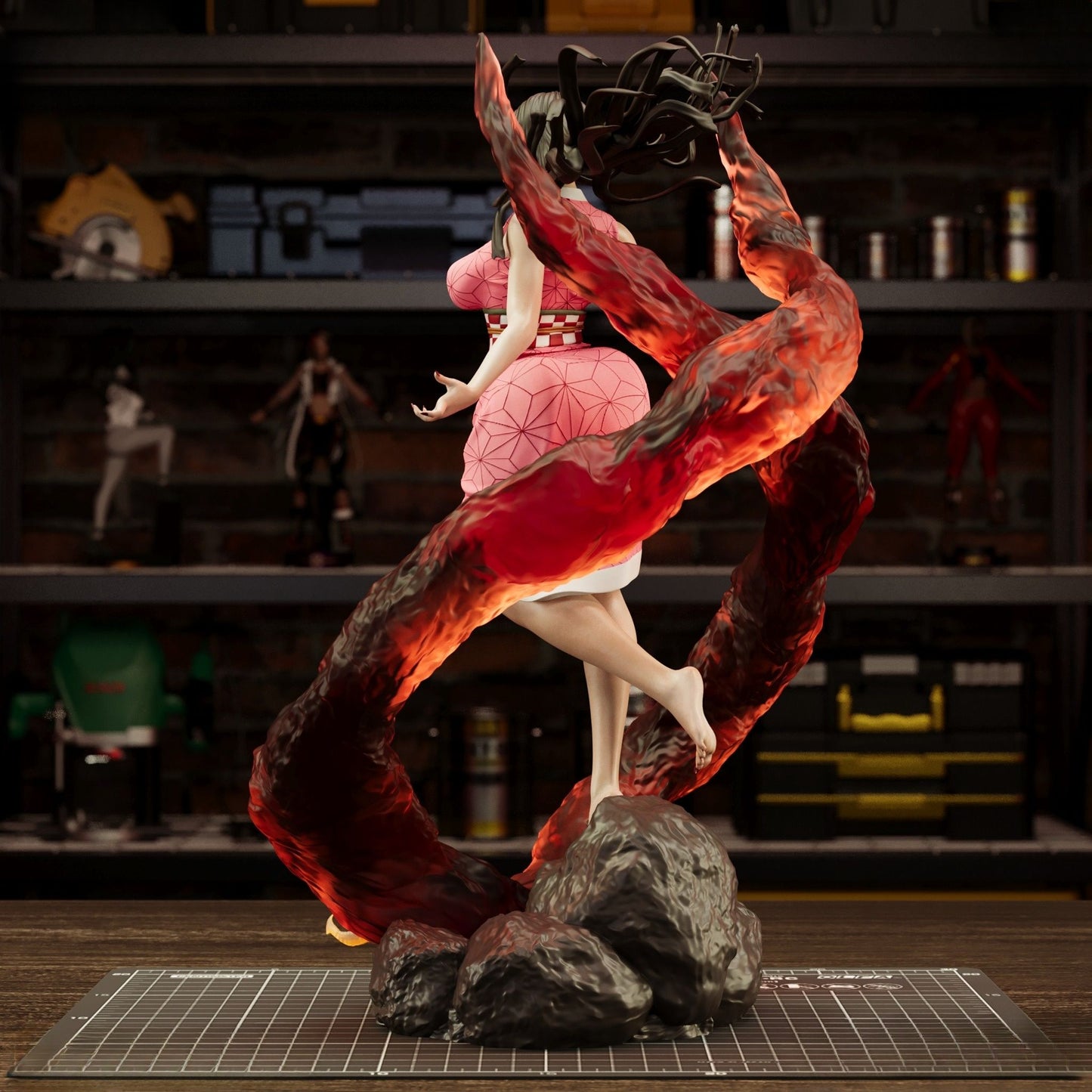 3911 Nezuko Kamado NSFW - Kimetsu no Yaiba - STL 3D Print Files