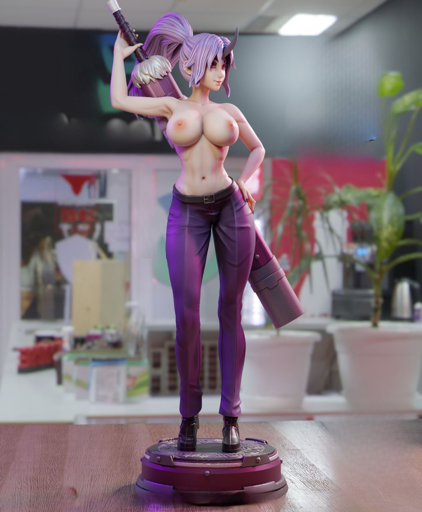 3984 Shion NSFW - Tensei Shitara Slime Datta Ken - STL 3D Print Files