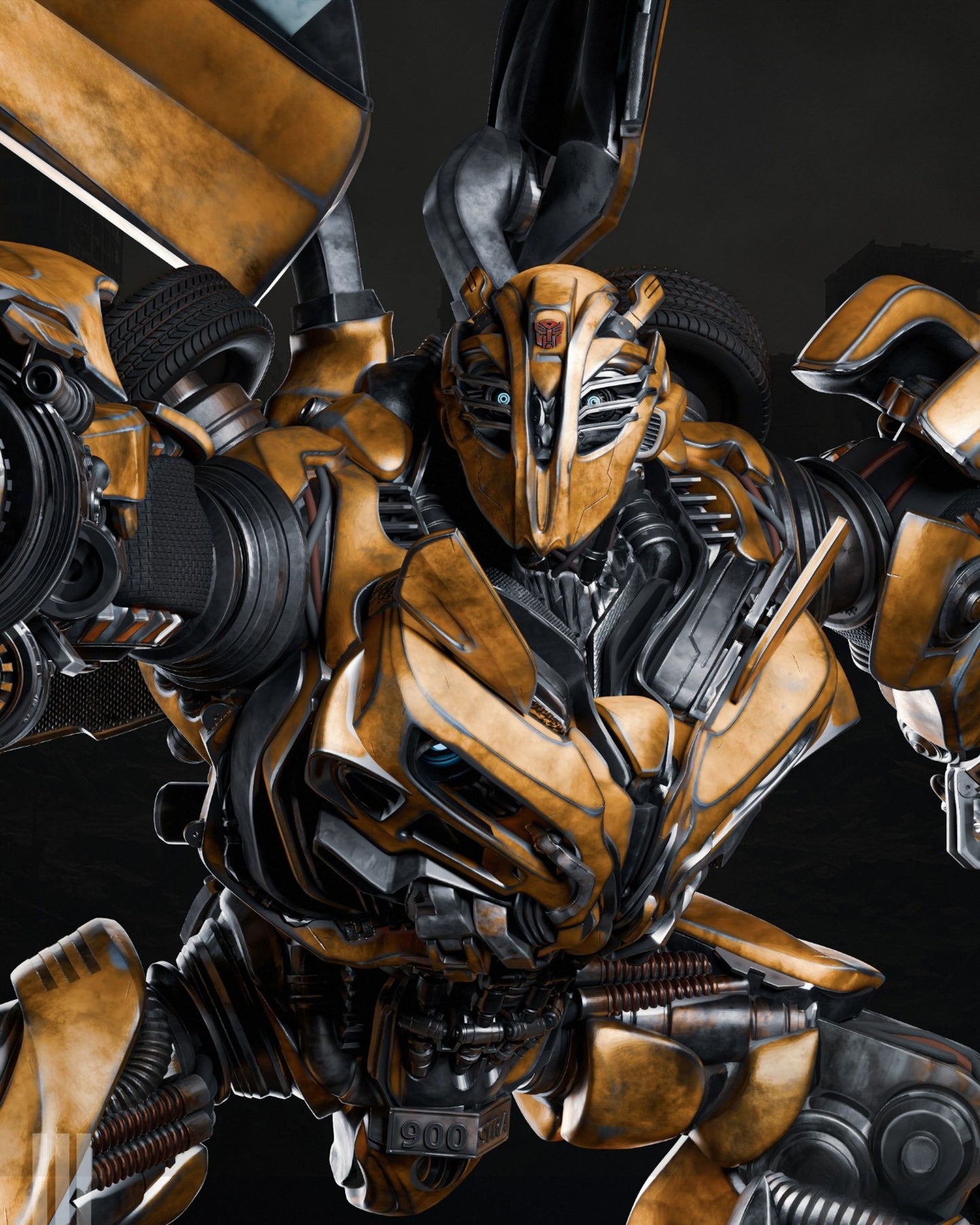 4032 Bumblebee - Transformers - STL 3D Print Files