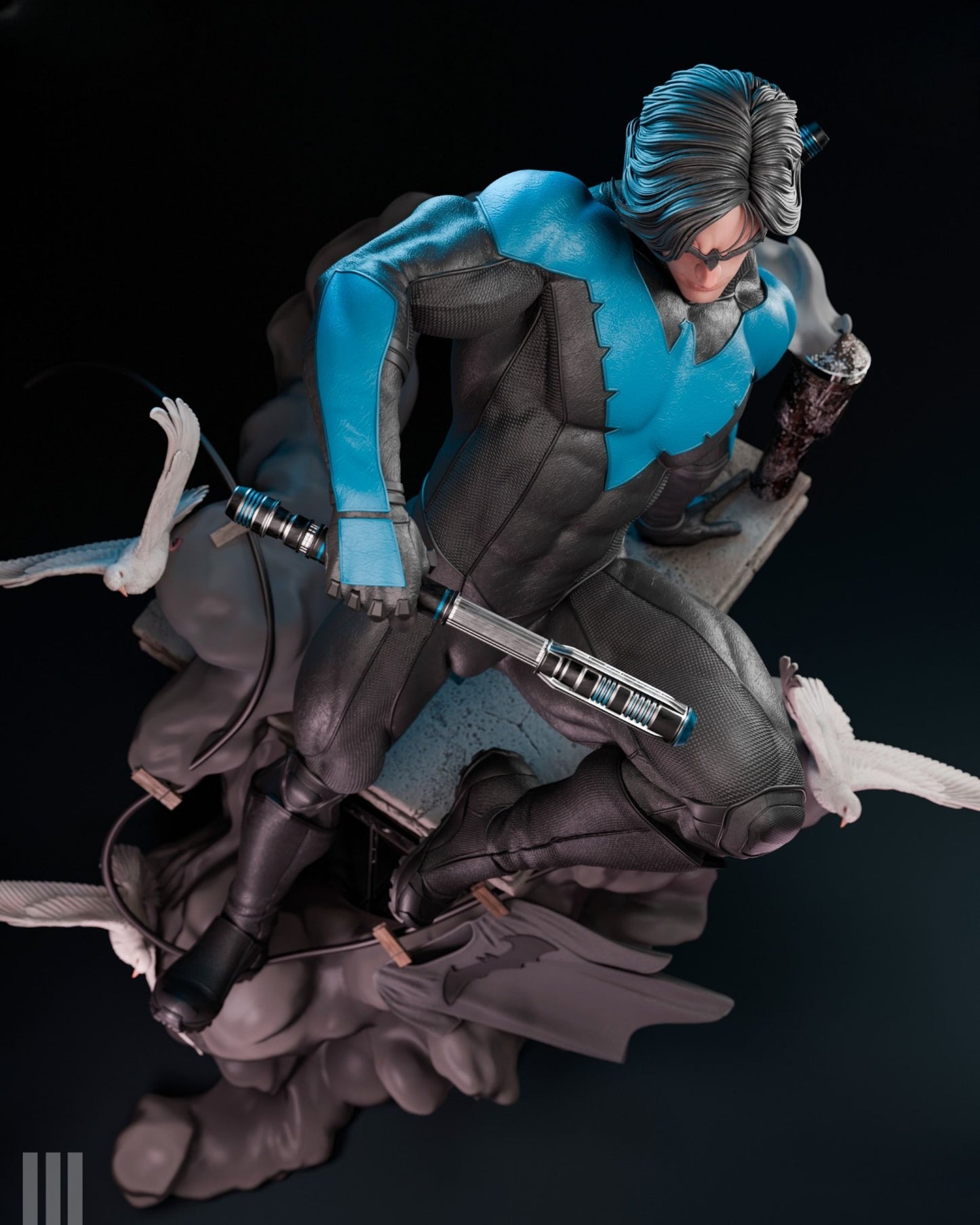 4061 Nightwing - Batman - STL 3D Print Files