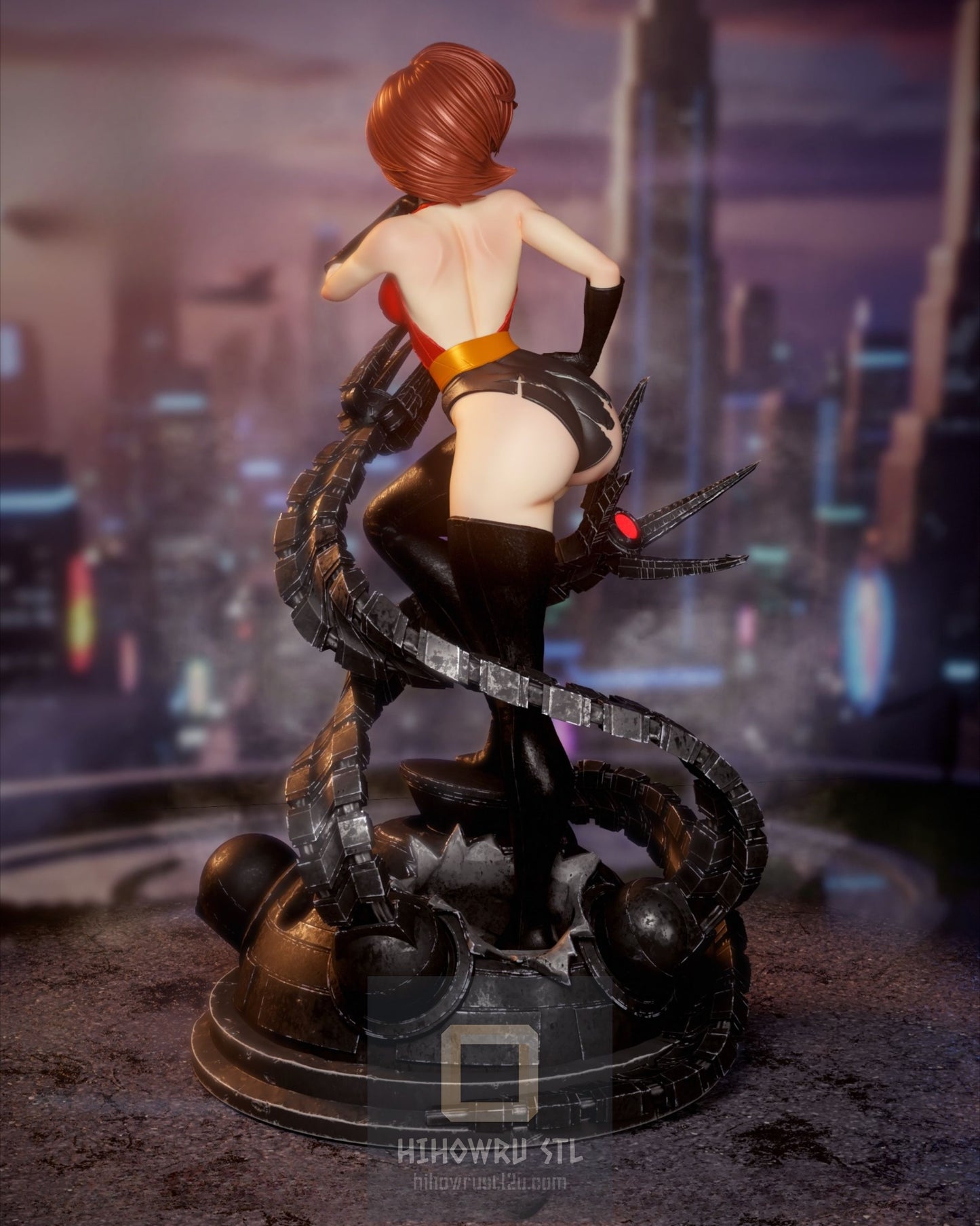 4476 Elastigirl NSFW - The Incredibles - STL 3D Print Files X 3D Animations