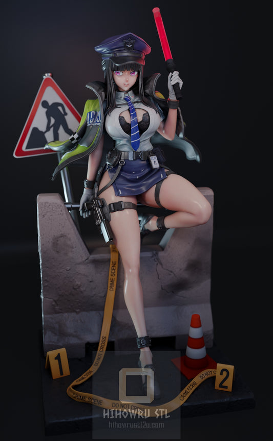 4657 D Killer Wife Secret Police NSFW - Nikke Goddess of Victory - STL 3D Print Files