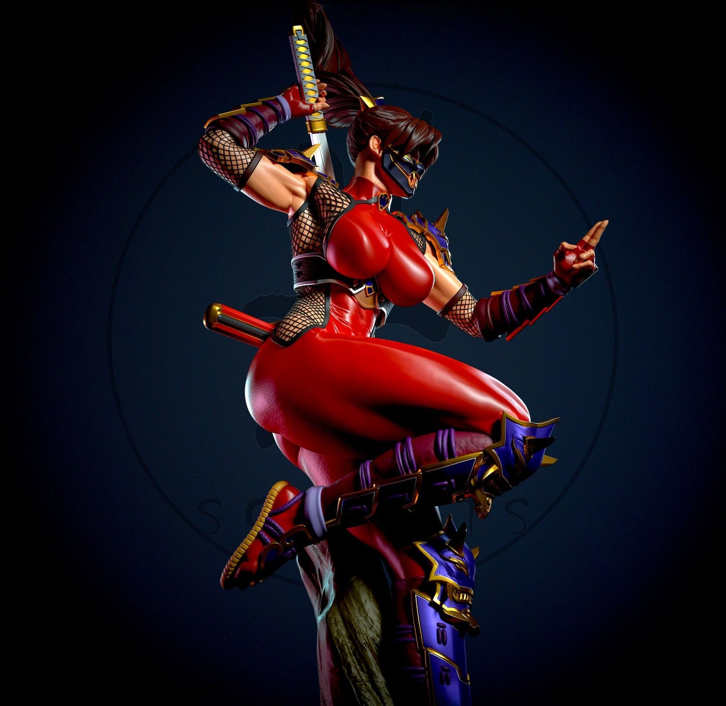 3141 Taki NSFW - Soul Calibur - STL 3D Print Files