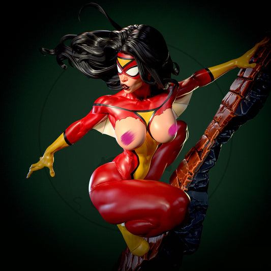3637 Spider-Woman NSFW - Marvel Comics - STL 3D Print Files