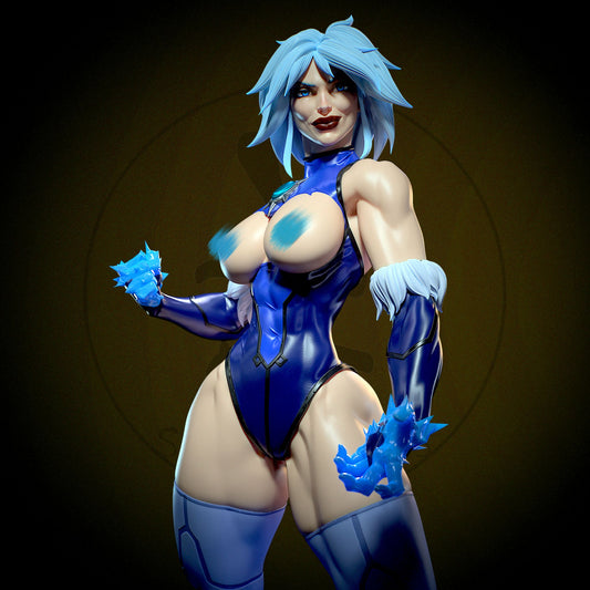 3638 Killer Frost NSFW - DC COMICS - STL 3D Print Files