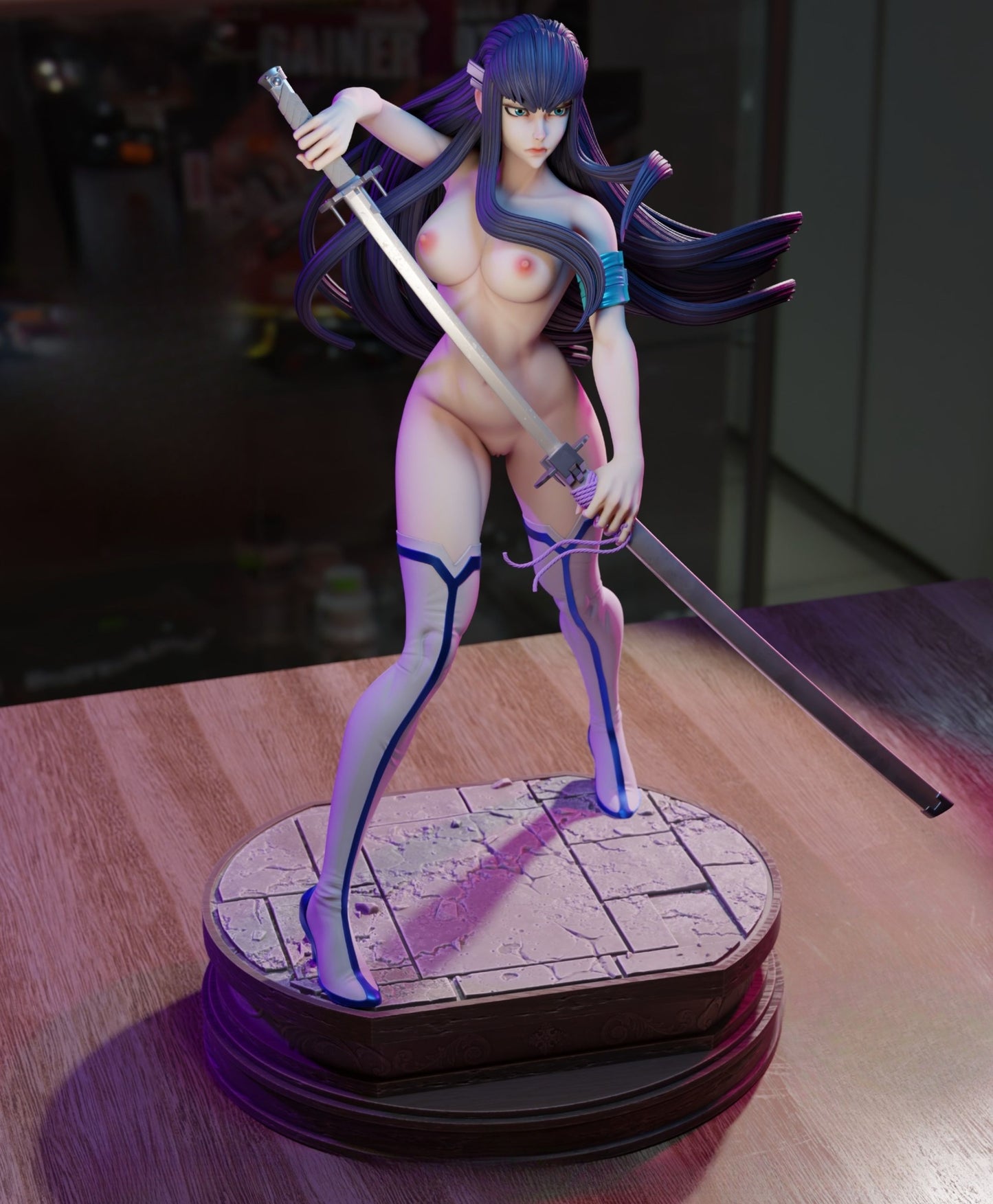 3839 Satsuki Kiryūin NSFW - Kill la Kill - STL 3D Print Files