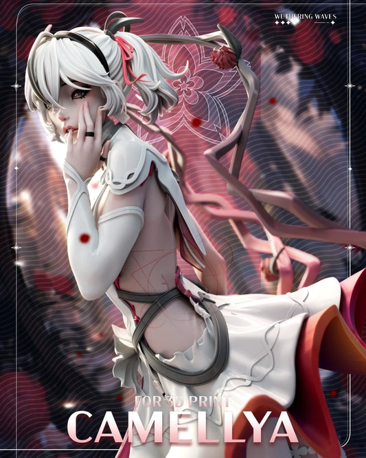 4018 Camellya NSFW - Wuthering Waves - STL 3D Print Files
