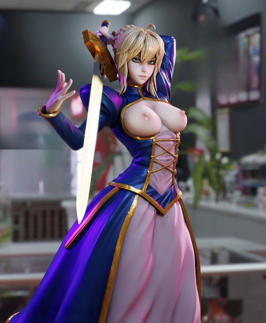 4212 Saber NSFW - Fate/Stay Night - STL 3D Print Files