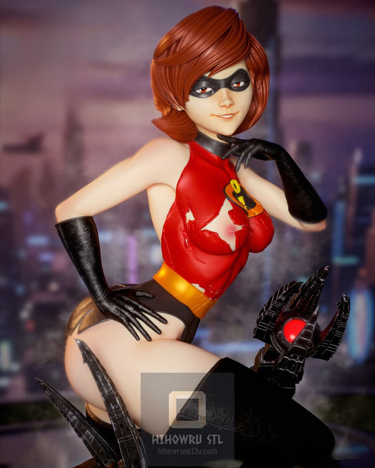 4476 Elastigirl NSFW - The Incredibles - STL 3D Print Files X 3D Animations