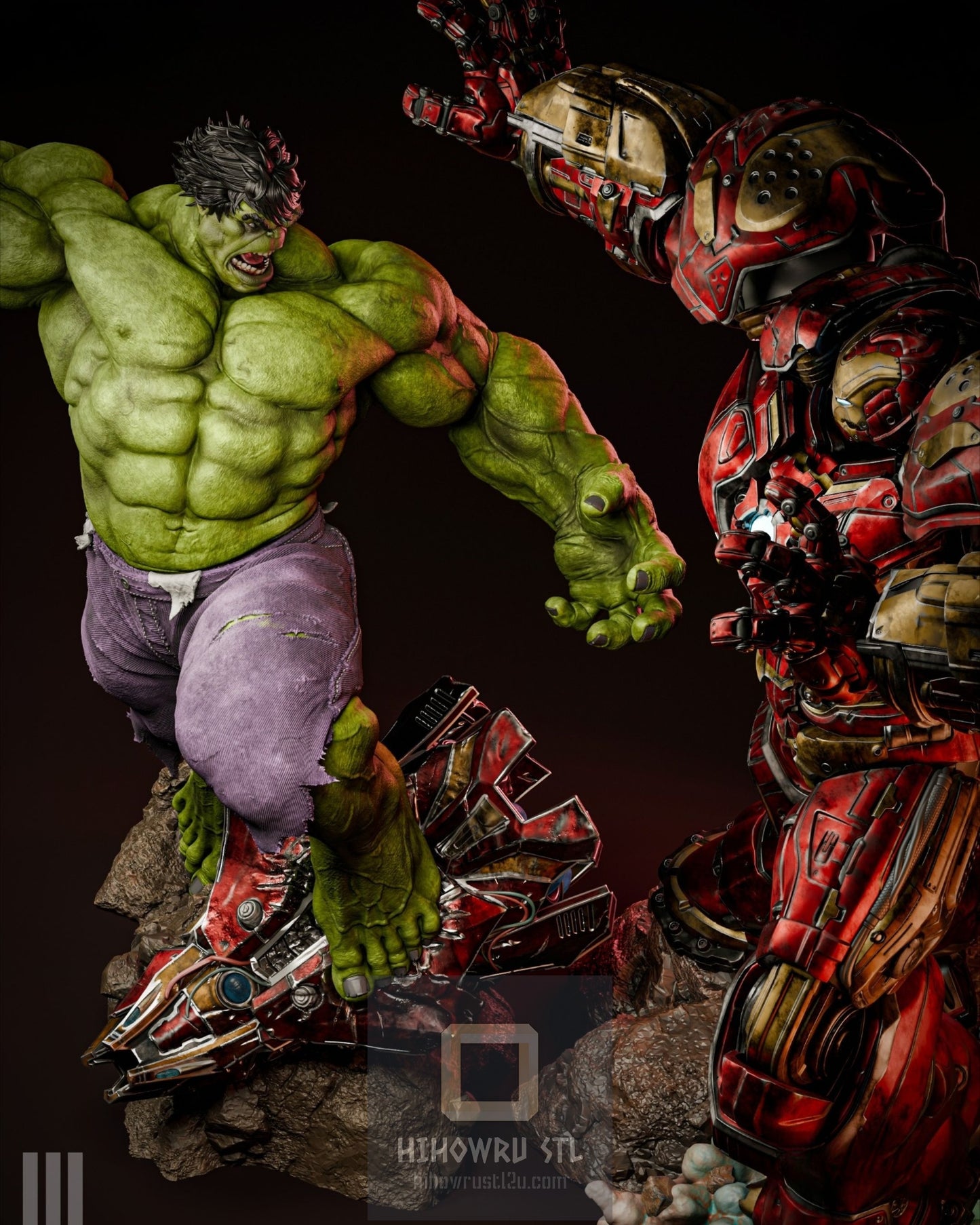 4488 Hulkbuster - Marvel Comics - STL 3D Print Files