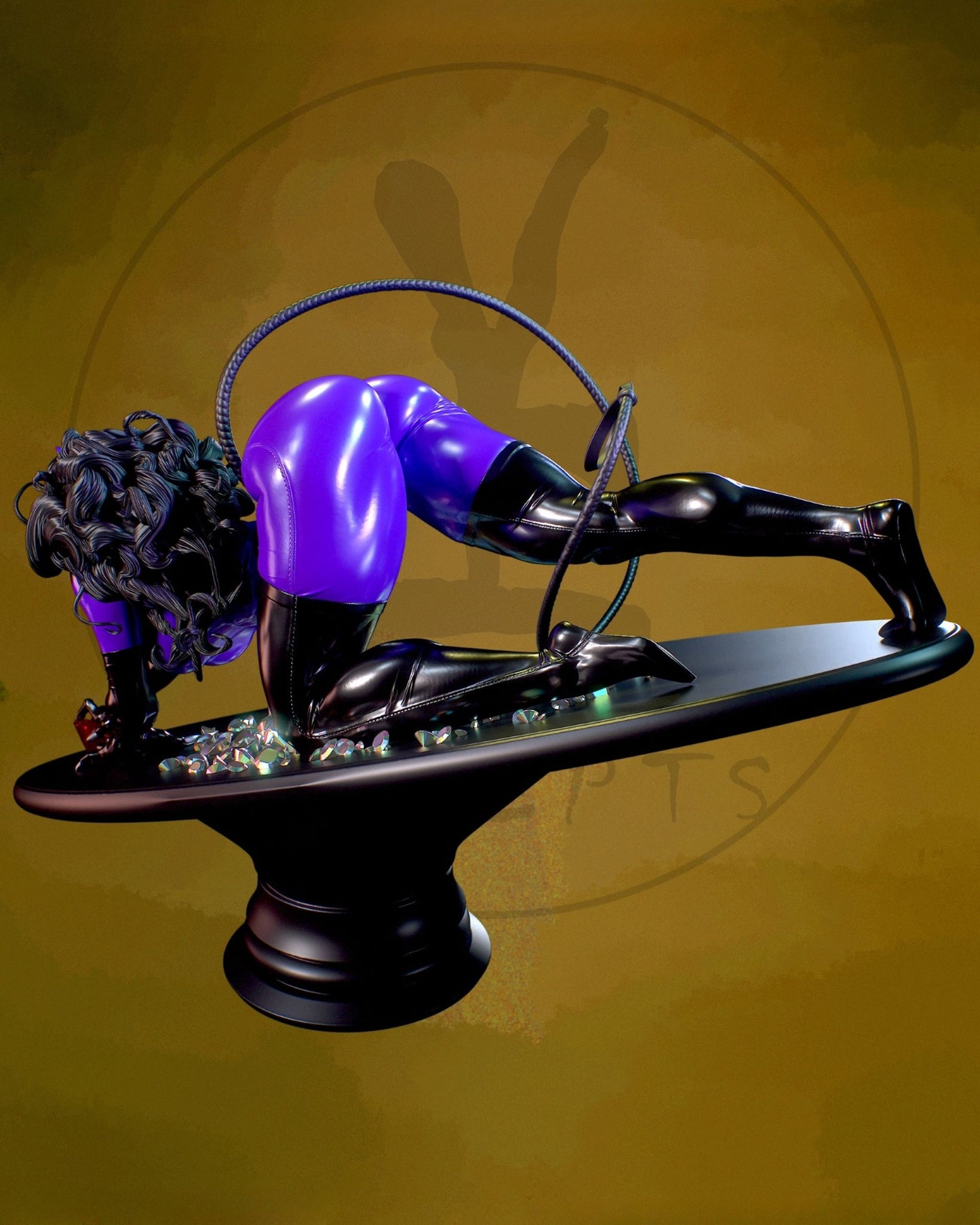 4112 Catwoman NSFW - DC COMICS - STL 3D Print Files