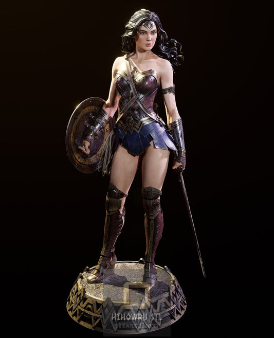 5534 Wonder Woman - DC COMICS - STL 3D Print Files