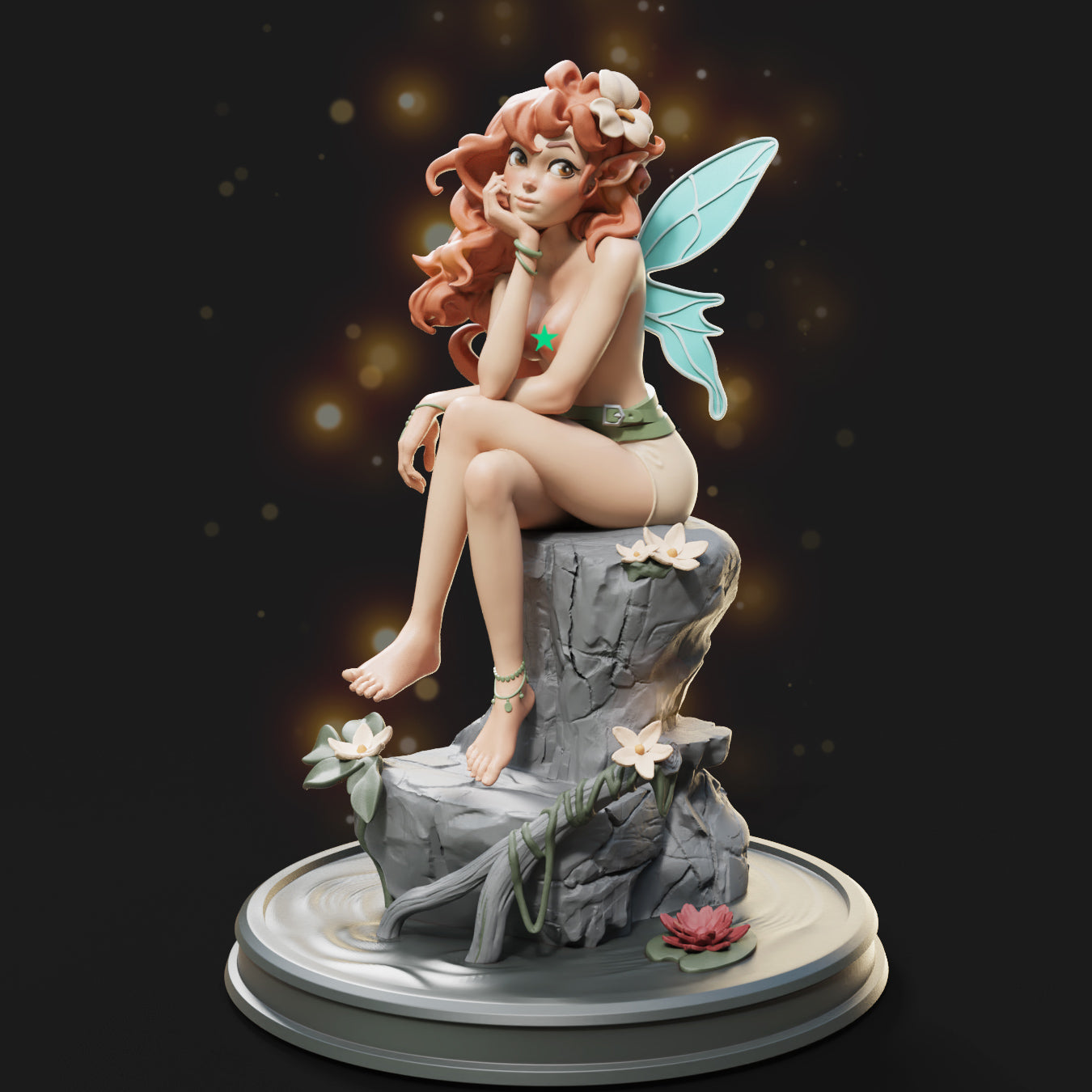 3842 Celestia Fairy NSFW - STL 3D Print Files
