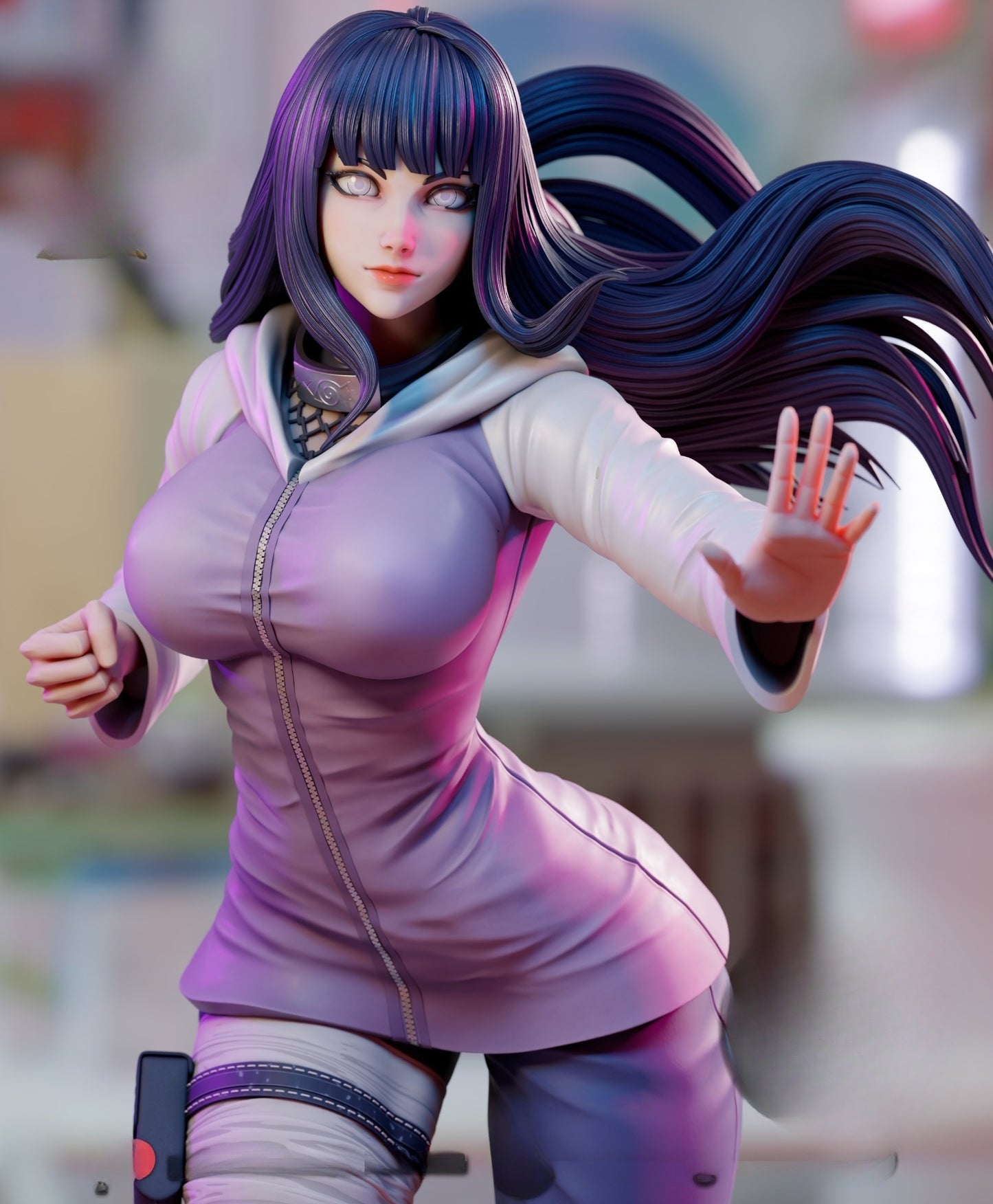3523 Hinata Hyuga NSFW - Naruto - STL 3D Print Files