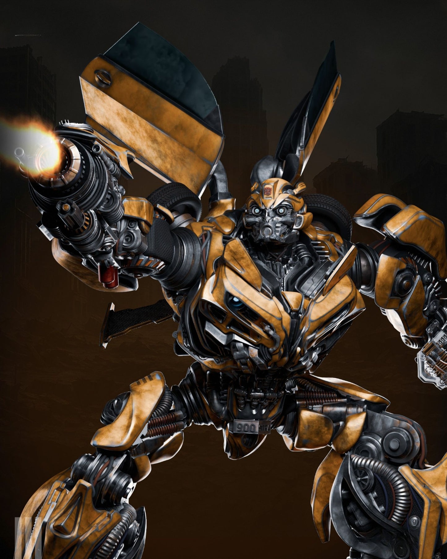 4032 Bumblebee - Transformers - STL 3D Print Files
