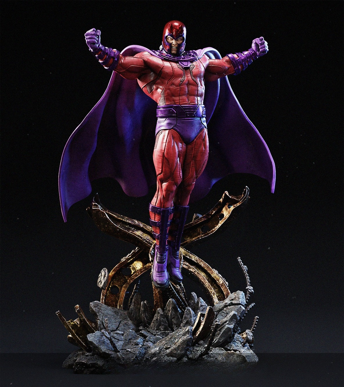 4193 Magneto - X-Men - STL 3D Print Files