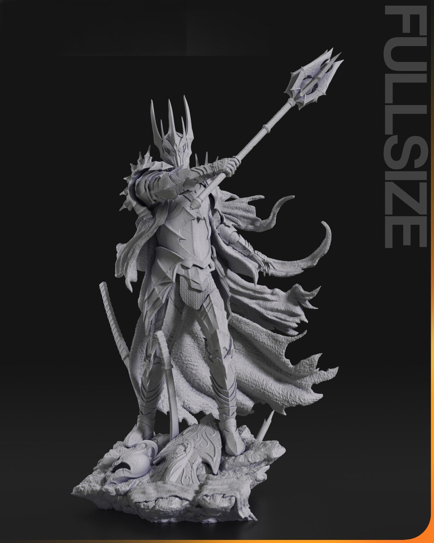 2719 Sauron - The Lord of the Rings - STL 3D Print Files