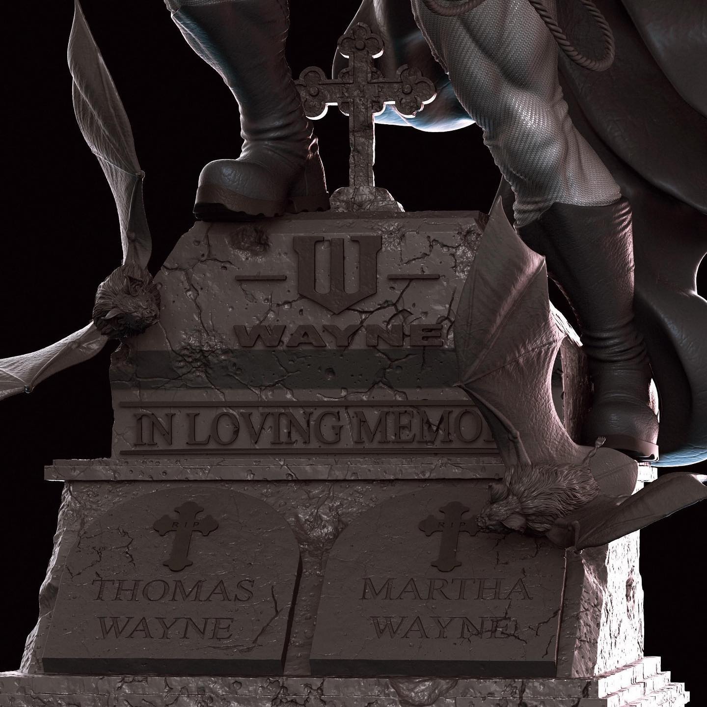 1773 Batman Origins - DC Comics - STL 3D Print Files