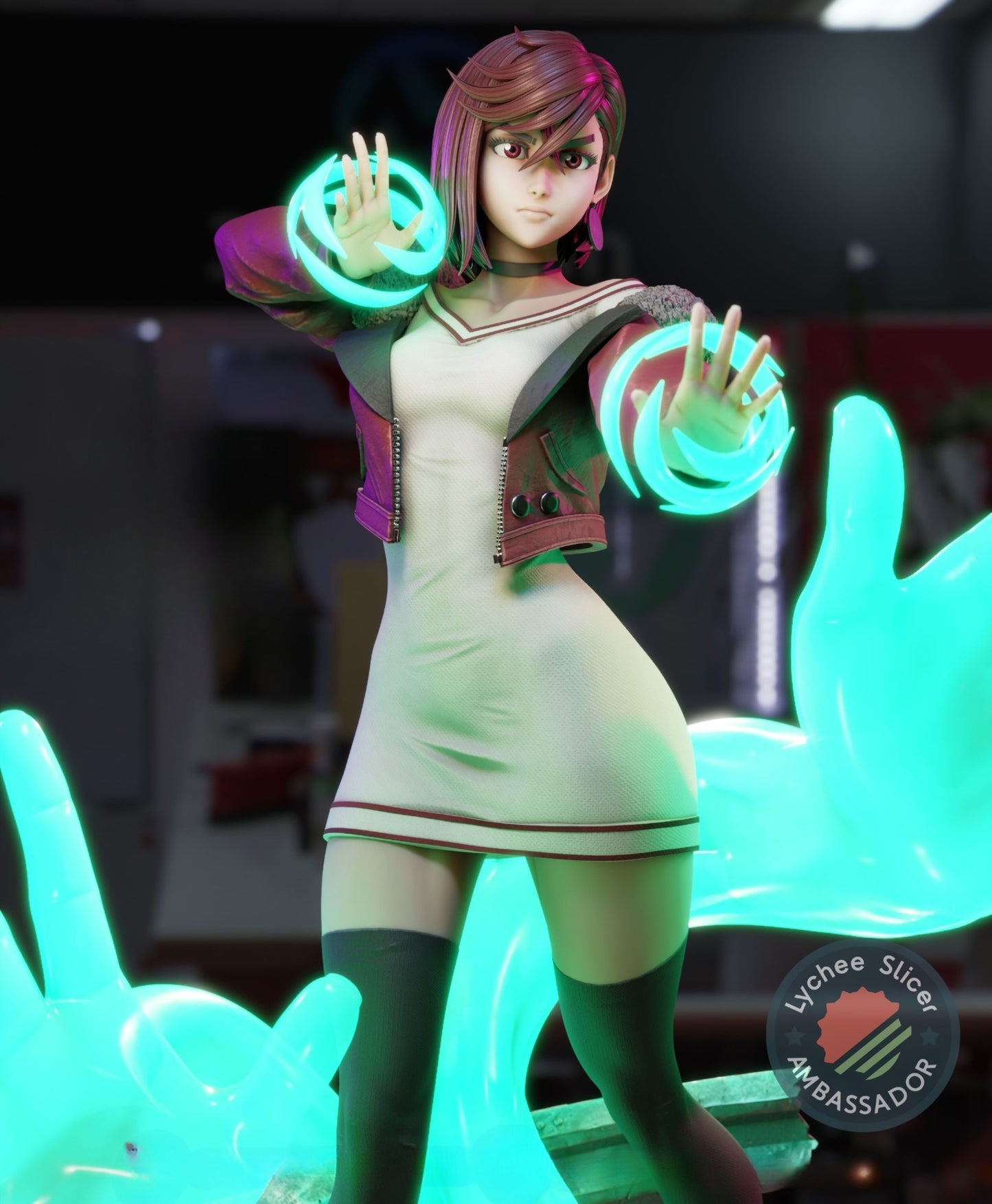 4027 Momo Ayase - Dandadan - STL 3D Print Files
