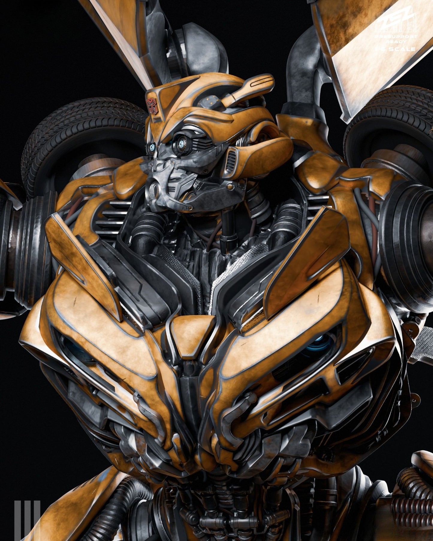 4032 Bumblebee - Transformers - STL 3D Print Files