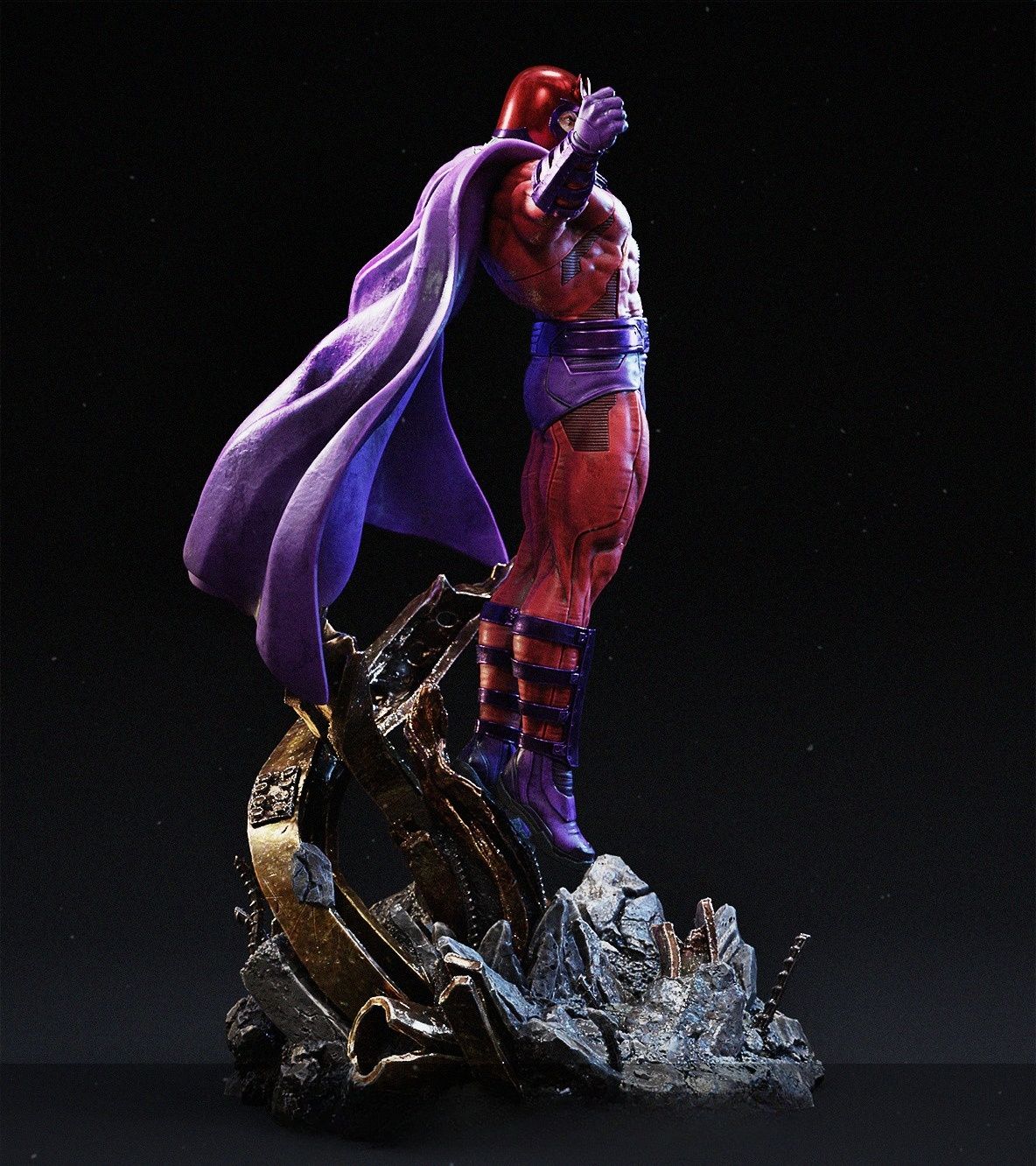 4193 Magneto - X-Men - STL 3D Print Files
