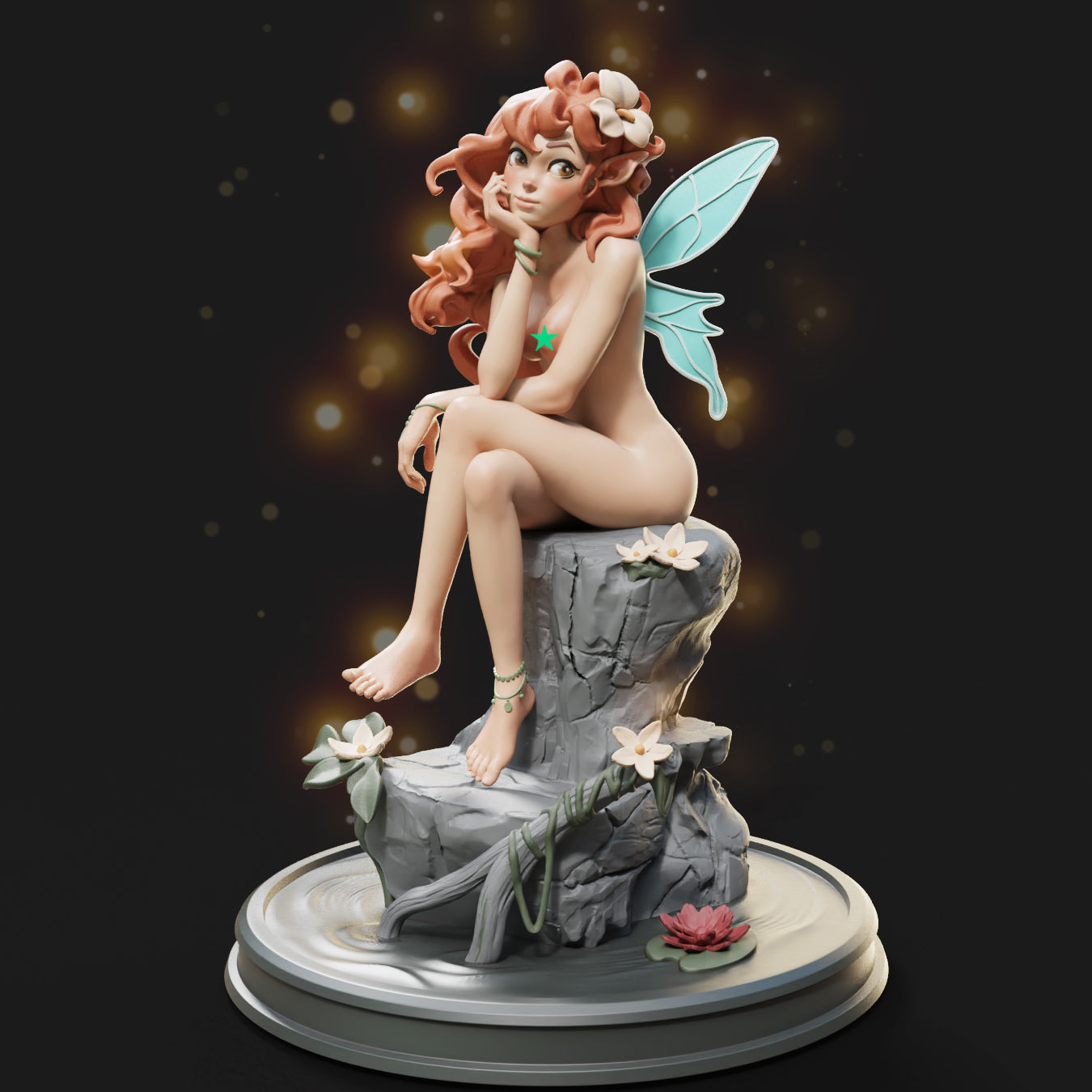 3842 Celestia Fairy NSFW - STL 3D Print Files
