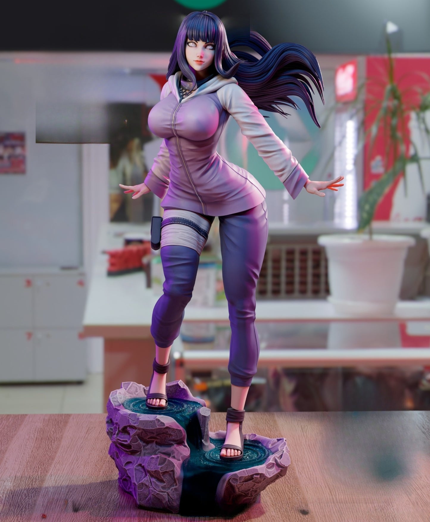 3523 Hinata Hyuga NSFW - Naruto - STL 3D Print Files