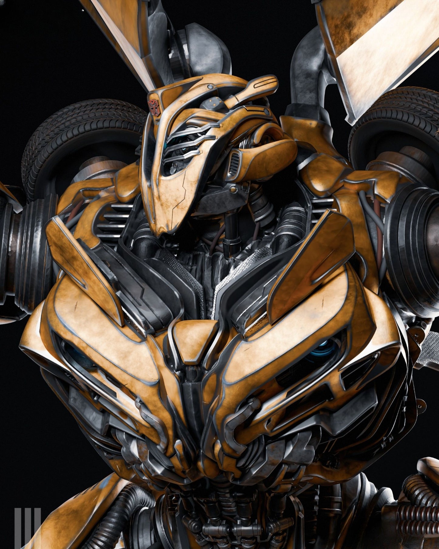 4032 Bumblebee - Transformers - STL 3D Print Files